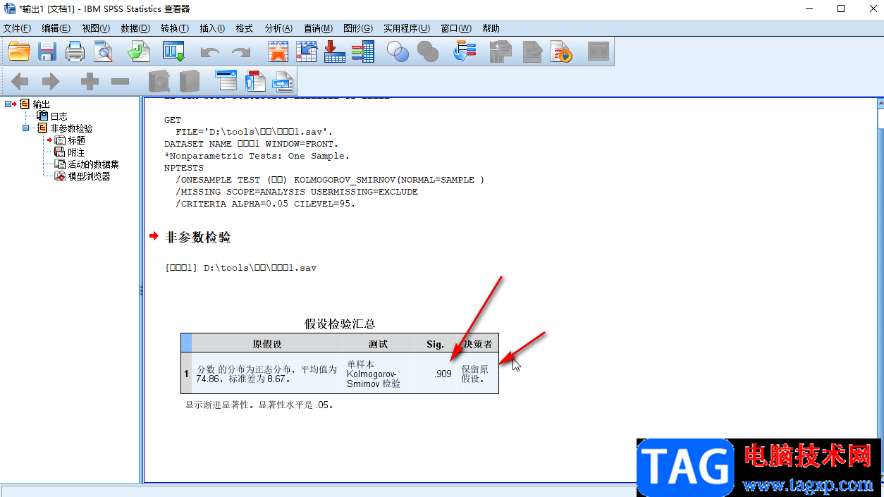 SPSS进行正态分布检验的方法教程