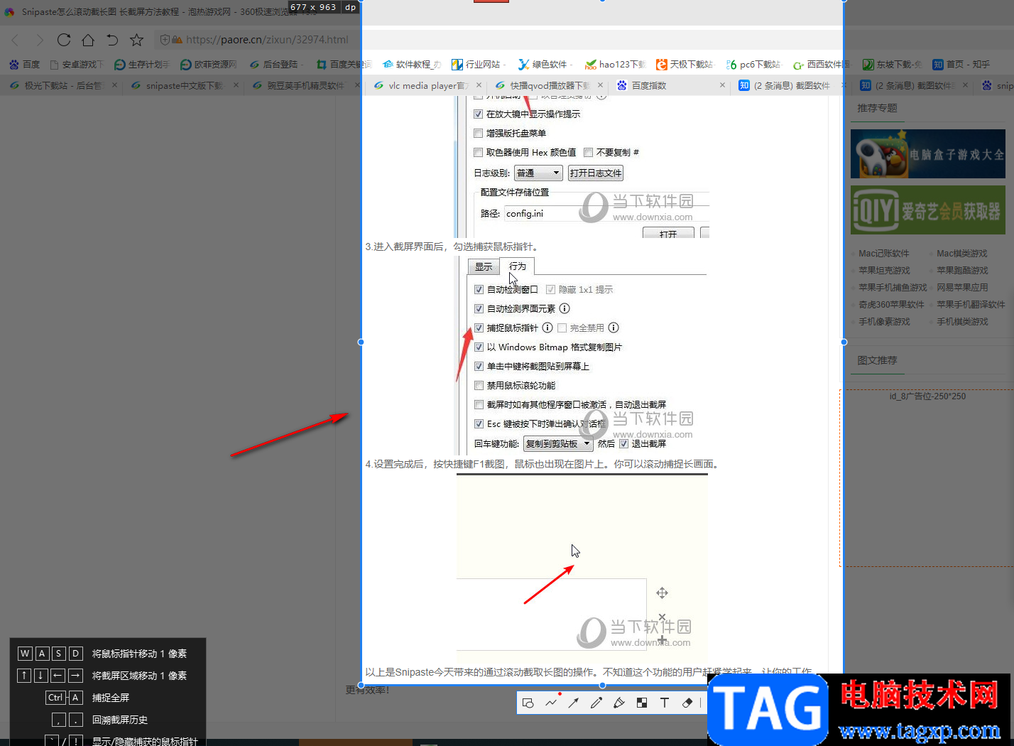 Snipaste截图工具查看截图记录的方法