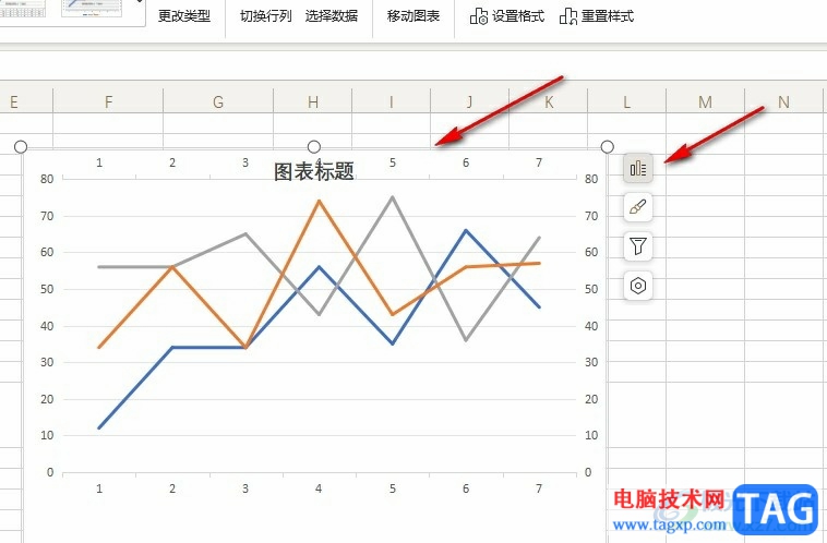 WPS Excel表格更改图例位置的方法