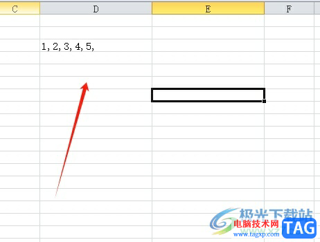 ​excel把一串数字分开的教程