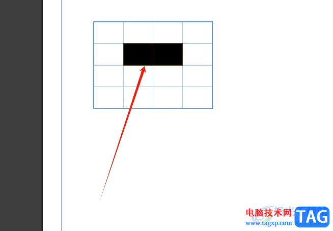 InDesign表格单元格的合并教程