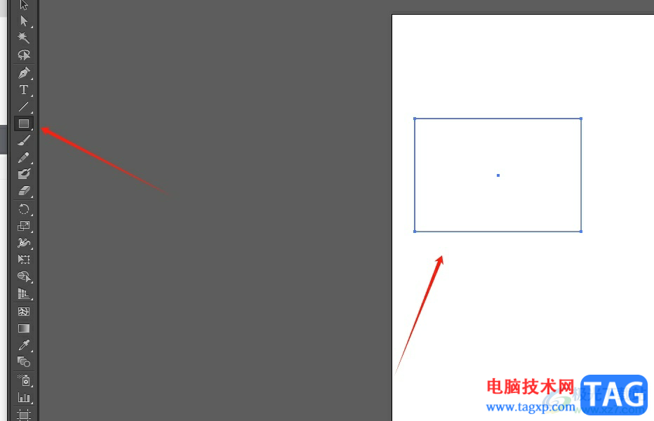 illustrator将图形的一部分断开的教程