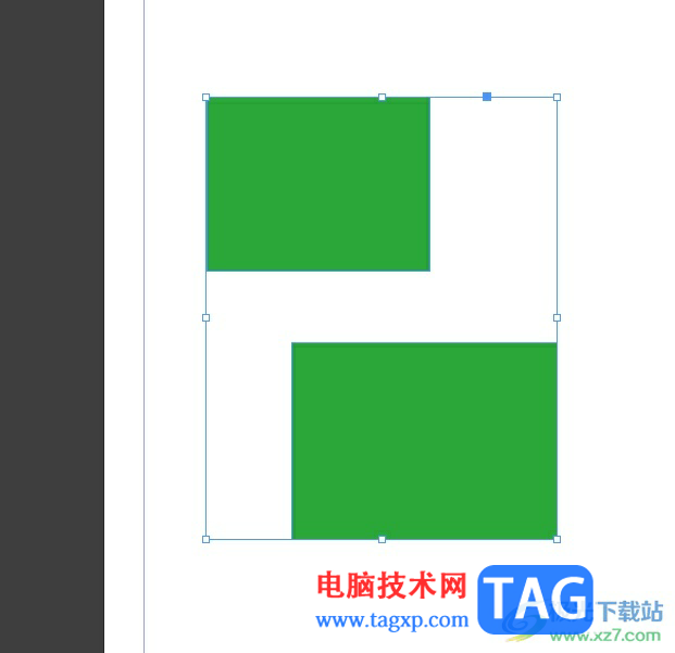 InDesign合并两个矩形框的教程