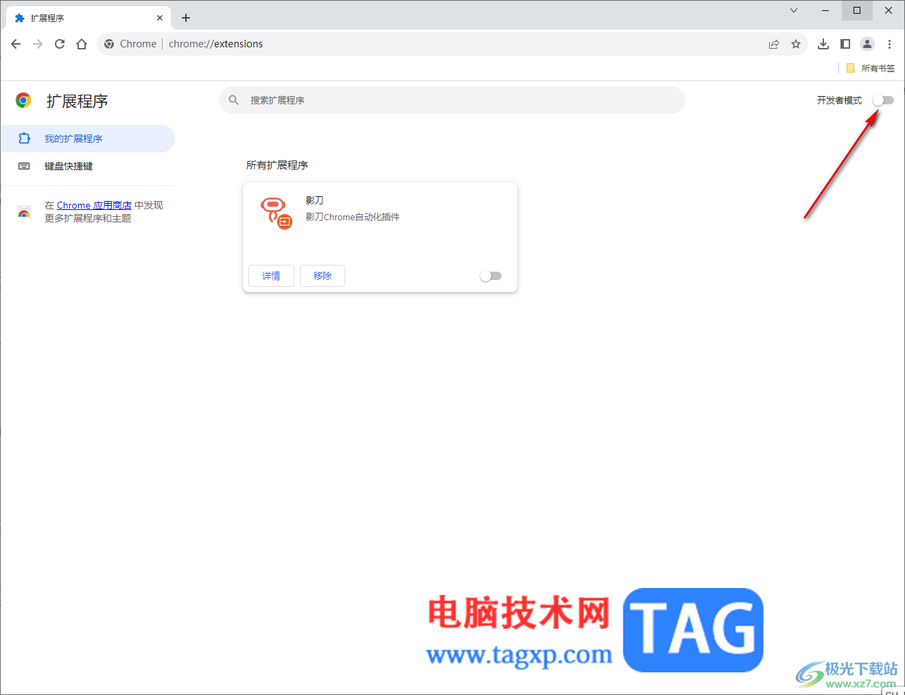 Google Chrome浏览器打开开发者模式的方法