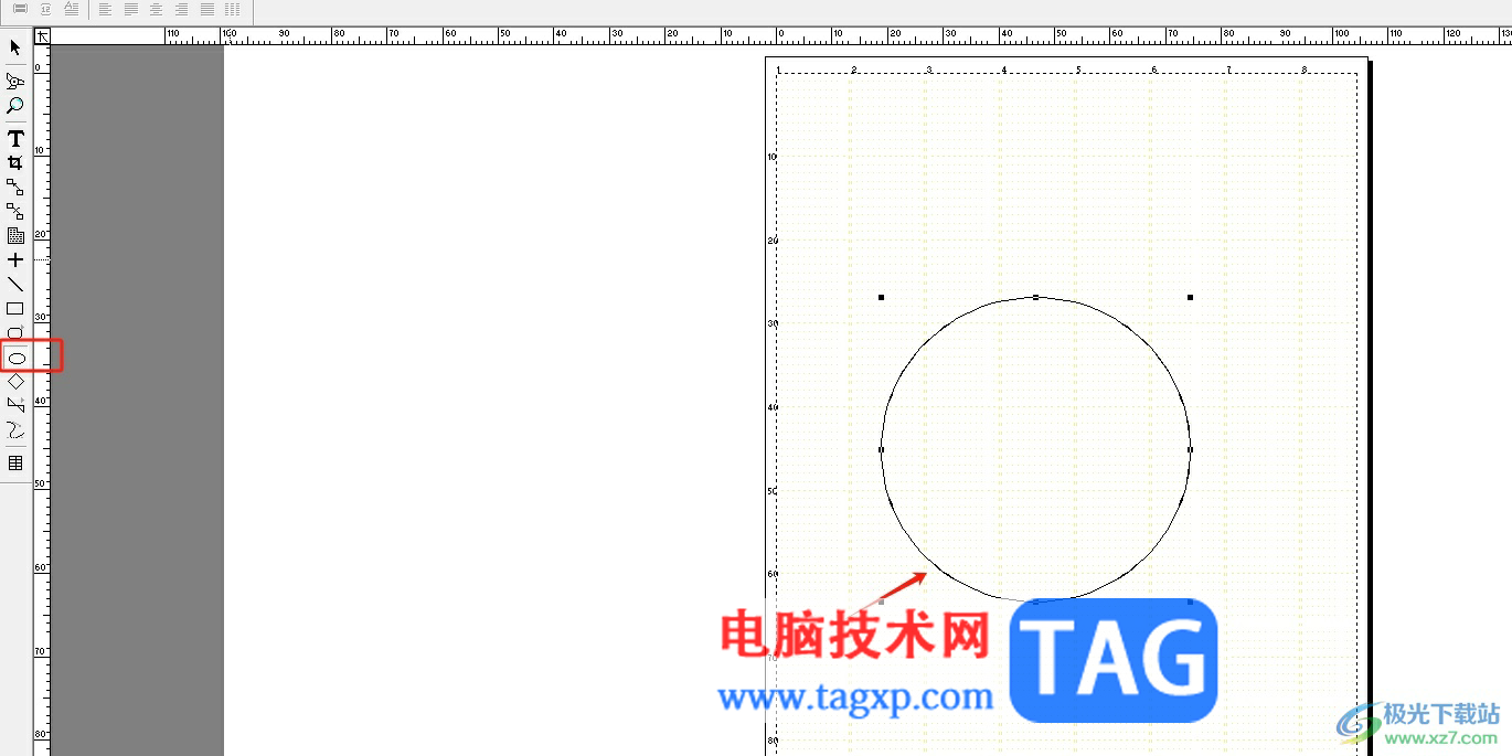 方正飞腾在圆形里实现文字排版的教程