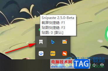 Snipaste设置托盘图标颜色的方法