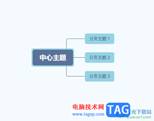 xmind主题框长度不一样的解决教程