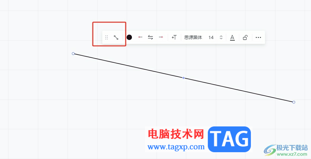 小画桌将直线变成虚线的教程