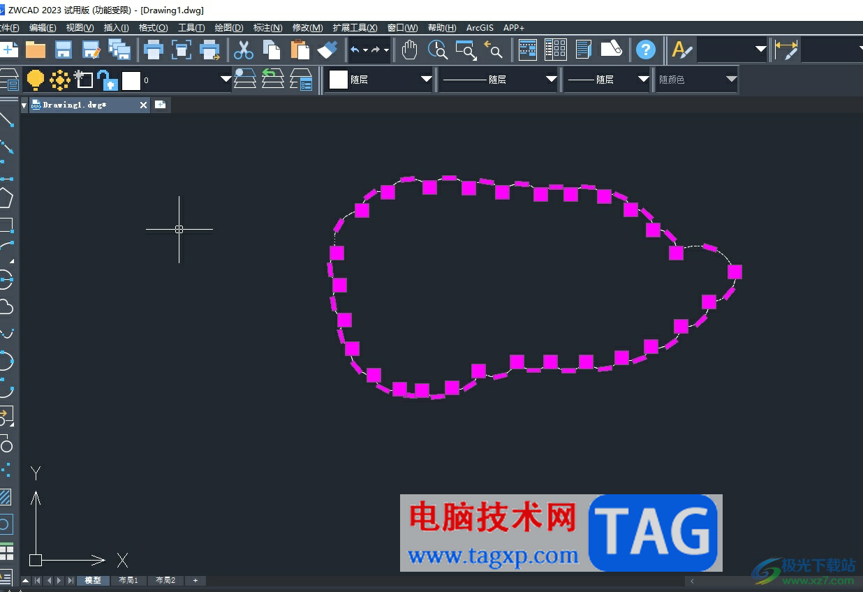 ​中望cad调整块尺寸大小的教程