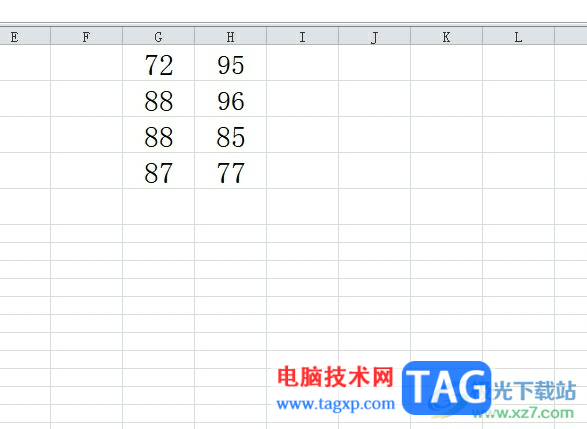 ​excel表格中的两列相减的教程