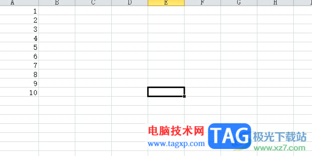 excel每隔5行提取数据的教程