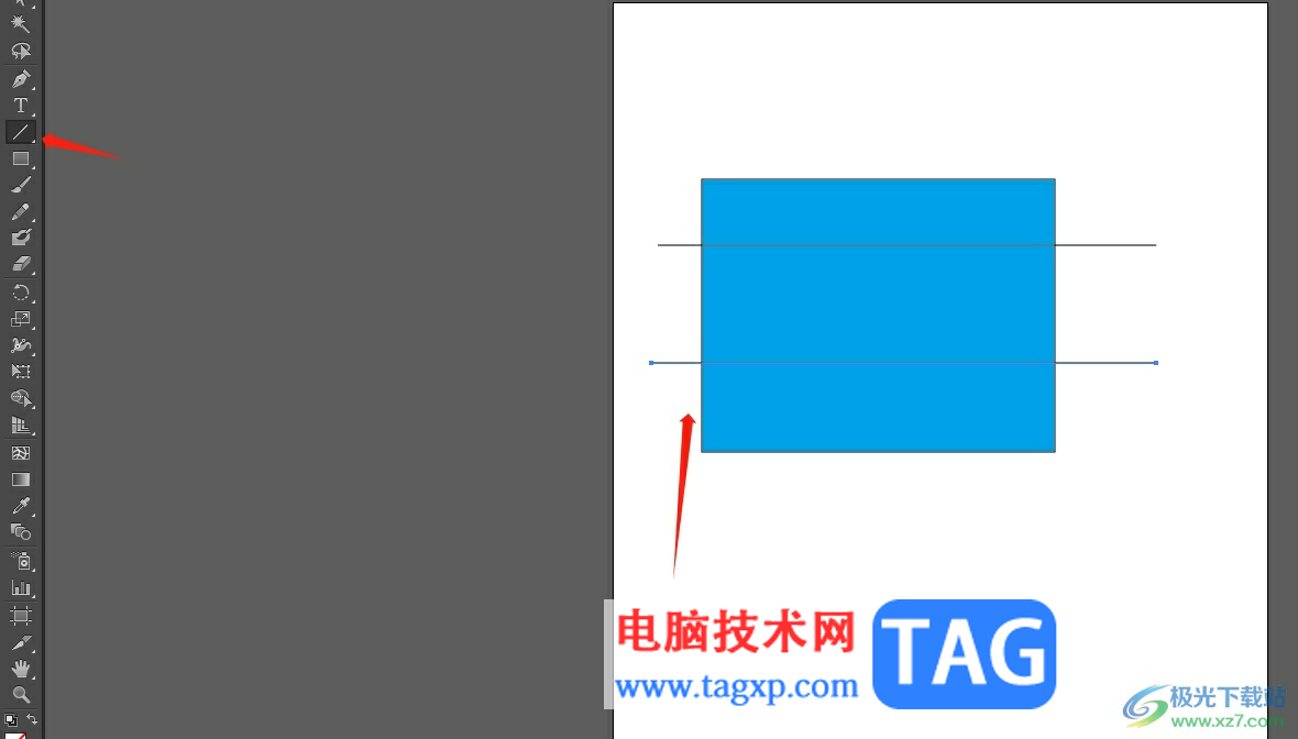 illustrator把一张图形分割成几块的教程