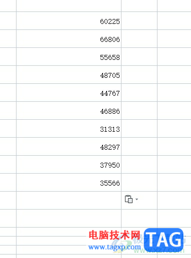 ​wps表格让数据批量加上某个值的教程