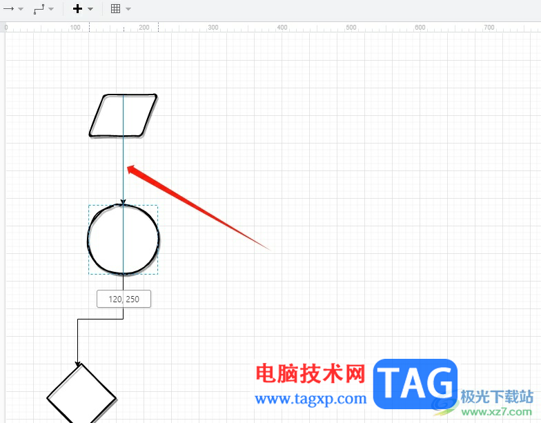 Draw.io让流程框看起来更整齐的教程