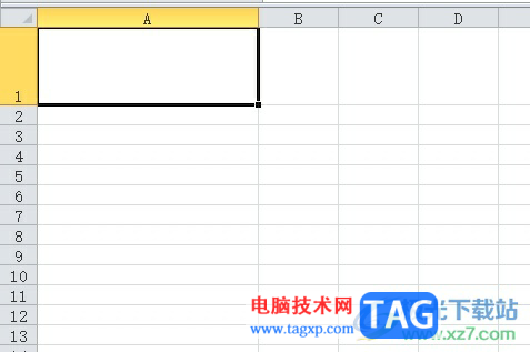 ​excel单元格分成三块的教程