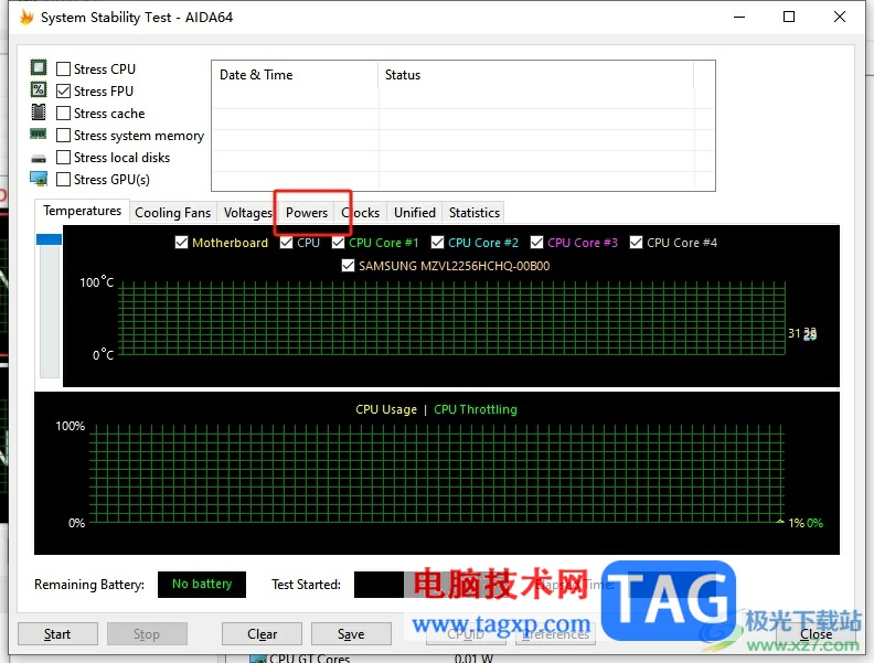 aida64查看硬件功耗信息的教程