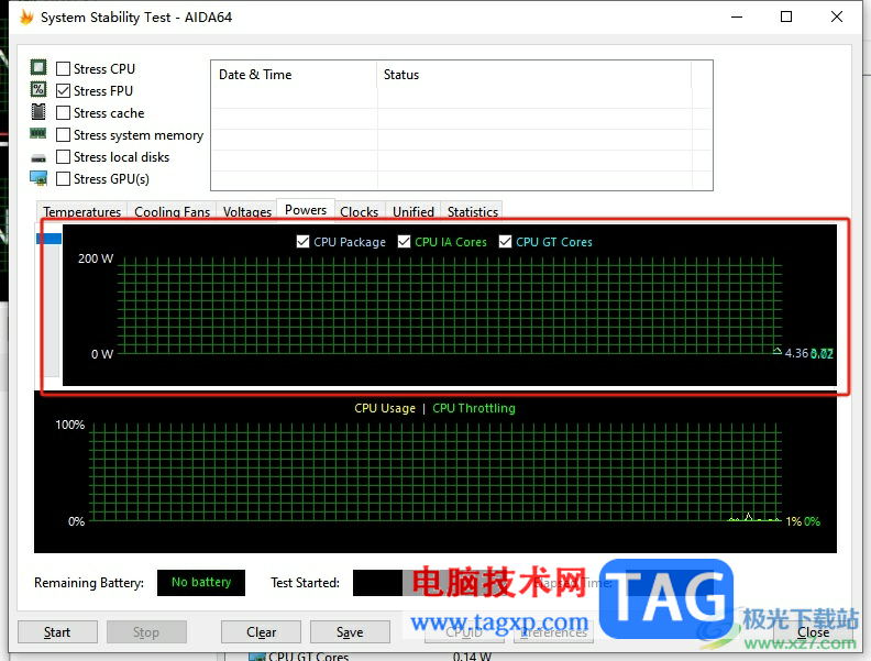 aida64查看硬件功耗信息的教程