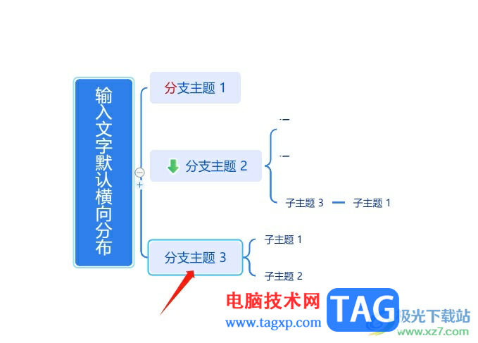 TreeMind树图修改主题宽度大小的教程