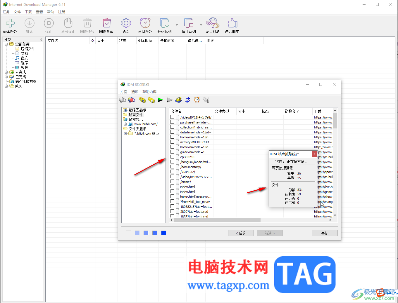 Internet Download Manager批量下载网页资源的方法教程