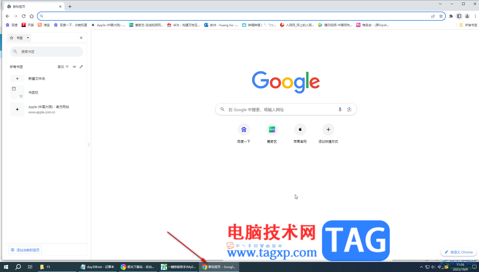 Google Chrome电脑版置顶显示的方法教程