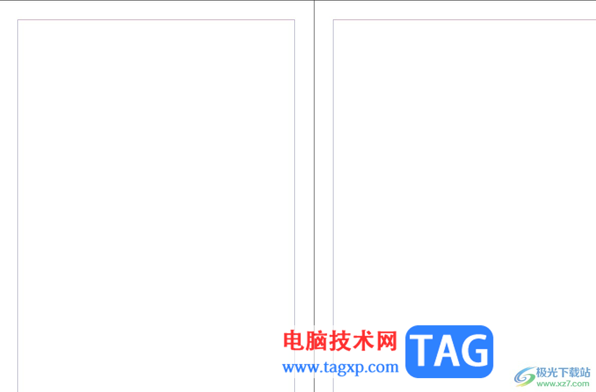 Adobe InDesign取消文档左右排版的教程