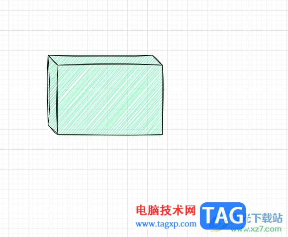 Draw.io给线框设置卡通效果的教程