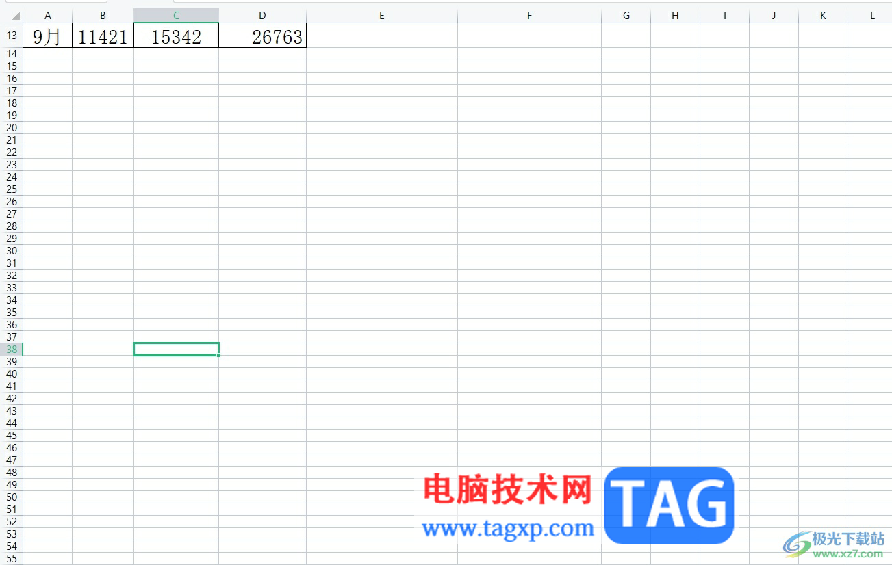 ​wps表格将显示出来的分页符隐藏的教程