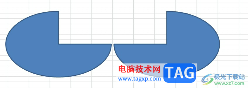 excel表格将插入的图形实现镜像翻转的教程