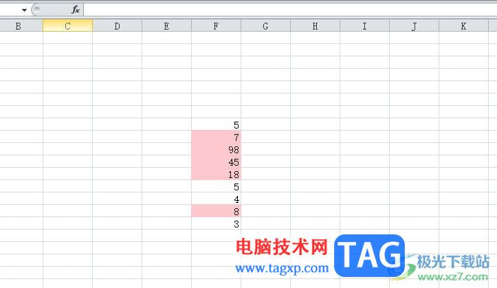 ​excel将图片置于文字底层的教程